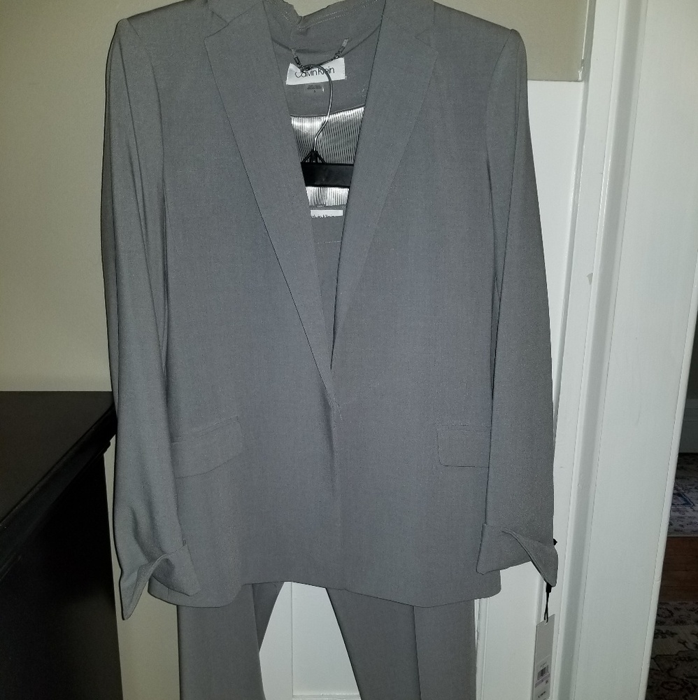 Calvin Klein Gray suit